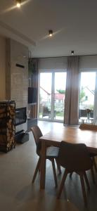 Domek Leniuchowanie- kominek, ognisko, faktura