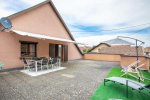 Appartements Grande terrasse, route des vins, domaine viticole -riesling- : photos des chambres
