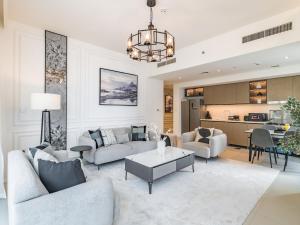 the 'Norway' Condo - 2BR Stylish Suite - Burj Khalifa View