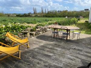 Maisons de vacances maison bretonne plage a pied : photos des chambres