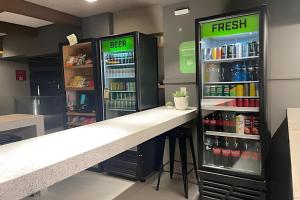 Flat moderno com ampla varanda no bairro Jardins