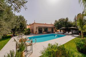 Chalet berbère 2 Chambres avec Piscine &Wifi fibre