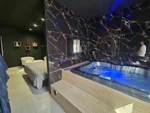 a relaxing night for lovers