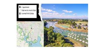 Appartements Vannes - Location appartement 2 personnes -vue sur jardin : photos des chambres