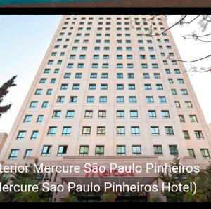 Flat executivo modelo Hotel no Mercure Pinheiros
