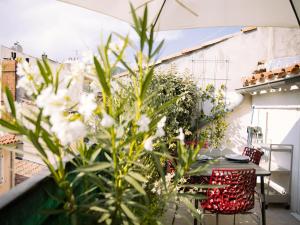 Appartements 2 pieces climatisees avec terrasse - Centre Toulon : photos des chambres