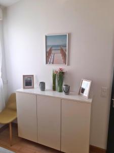 Maisons de vacances Maison cosy a Perols - proche plage & Parc Expo Arena - clim, garage : photos des chambres