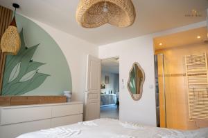Maisons de vacances Maison familiale 10 personnes jardin proche Disneyland : photos des chambres