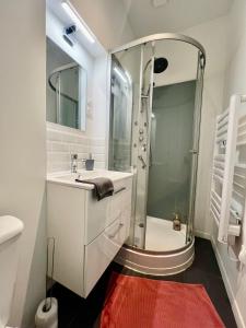 Appartements Studio Rio - Confortable avec jardin d-ete I proche gare et centre : photos des chambres