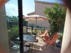 Duplex rose- Sérénité en Bord de Mer