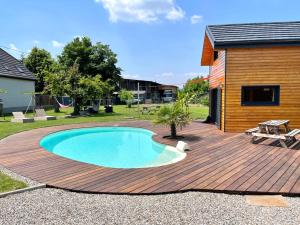 Chez Seb et Lilou - Chalet Tiny House - piscine partagée - parking - proche Mulhouse