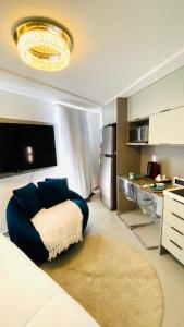 Flat de luxo em frente ao mar