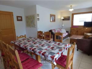 Appartement spacieux 4 pièces pour 6-8 personnes avec terrasse au Grand-Bornand - FR-1-458-239