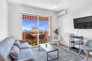 Bel appartement vue mer proche de la promenade des anglais