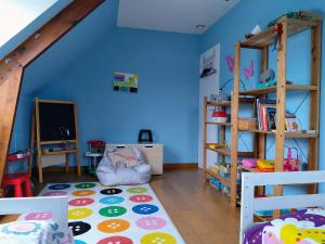 Maisons de vacances Belle et grande maison familiale a Cabourg, 7 pers et 1 bebe, proche Hippodrome : photos des chambres
