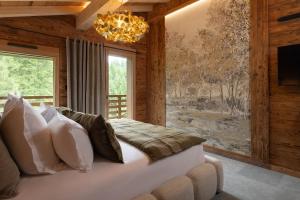 Chalets Forest Lodge, a luxury chalet with sauna and jacuzzi : photos des chambres