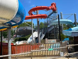 Appartements Mobil Home recent en Camping 5 etoiles sur la cote de Normandie plage 1400 m : Mobile Home