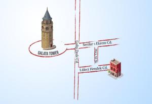 Cute Flat Vintage Design AC Galata