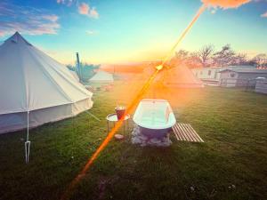 Infinite Sky camping