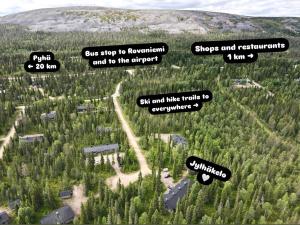 Luosto Jylhäkelo - a cozy loghouse in the heart of Lapland