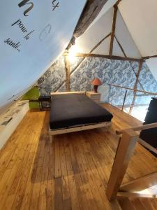 Charming country stone-wood house