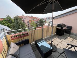 City-Apartment with private Rooftop Terrace