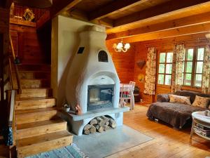 House in the forest in Podlasie