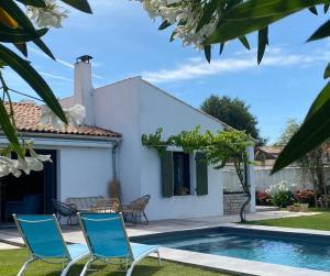 Maisons de vacances Maison 8 personnes avec grand jardin et piscine chauffee : photos des chambres