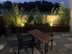 Appartements Le Lovy , Studio independant avec Jacuzzi : photos des chambres