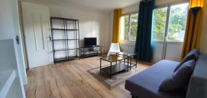 Appartements Appartement calme 3 chambres avec lit double Wifi - Parking facile : photos des chambres