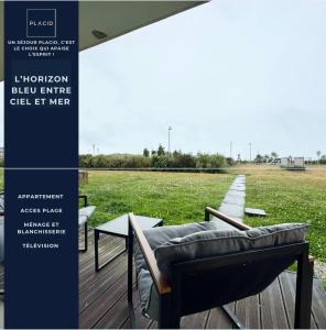 Appartements L-Horizon Bleu - Beach Access : Studio - Vue sur Mer