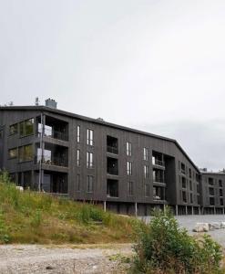 Moderne leilighet ski inn og ski ut med magisk natur