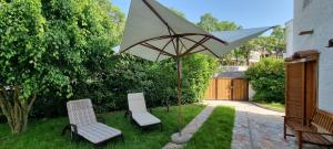 Spending seaside villa in Cirella, Italy