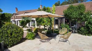 Maisons de vacances Gite Glycines & Nature, proche Beauval et Chateaux : photos des chambres