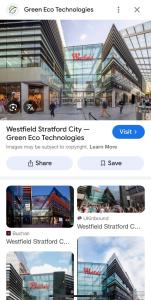 Westfield Stratford Shopping Centre, Stratford London