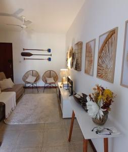 Apartamento aconchegante na Praia do Morro, a poucos metros da praia