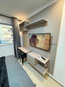 Ap próx ao shopping com garagem, piscina e ar