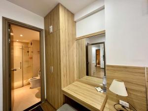 Căn hộ 65m2 2 phòng ngủ 3 Giường 2 phòng tắm riêng ở Hùng Thắng Hạ Long có bể bơi chung