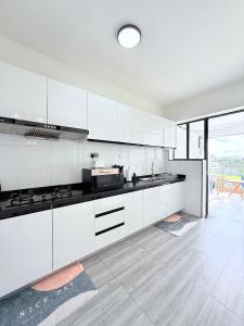 Smart elegant three bedroom apartment with swimming pool fully equipped gym children playground and great breathtaking views