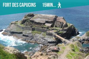 Maisons de vacances Ty Roche - vue mer - WiFi : photos des chambres