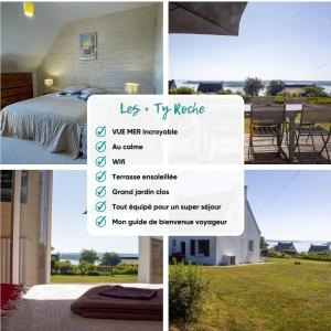 Maisons de vacances Ty Roche - vue mer - WiFi : photos des chambres