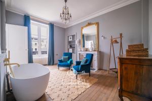 Villas Hotel Particulier - Elegance & Jardin au Mans : photos des chambres