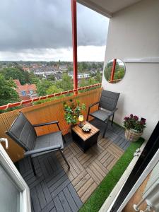 Ferien-Whg Albatros direkt am Steinhuder-Meer, mit Meerblick und Parkplatz