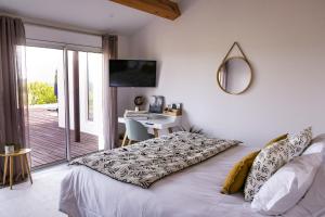 Maisons d'hotes Les Hauts d'Avignon : photos des chambres
