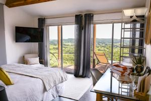 Maisons d'hotes Les Hauts d'Avignon : photos des chambres