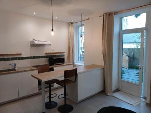 Appartements T2 meuble avec jardinet a Vannes : photos des chambres