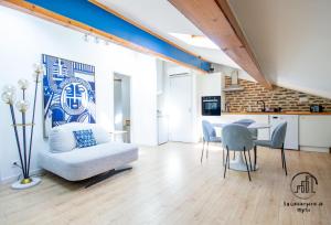 Appartements Azur et Brique : photos des chambres