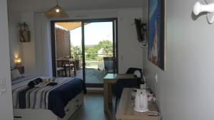 Appart'hotels Dernieres dispos Studio Terrasse et Piscine Residence 3 etoiles a 15 min Aix TGV : photos des chambres