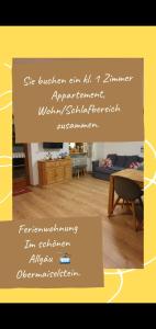 Fewo Haiber 1Zimmer Appartement - 3-star hotels in Obermaiselstein