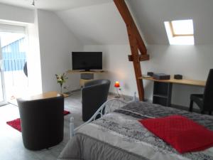 Fermes La Ferme aux Sangliers - Micalet : photos des chambres